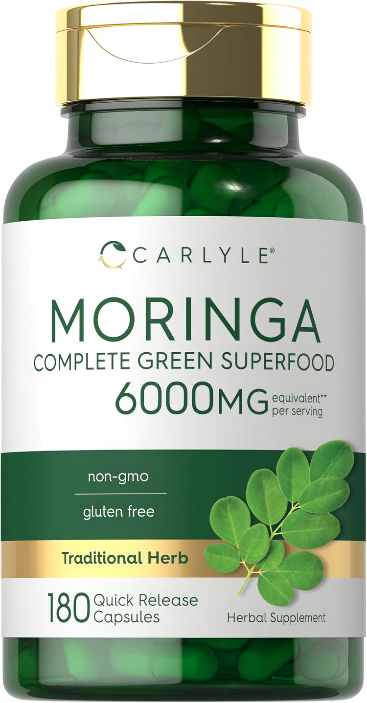 Moringa Oleifera | 180 Capsules
