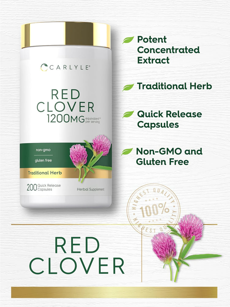 Product highlights graphic stating Potent Concentrated Extract, Traditional Herb, Quick Release Capsules, Non-GMO, Gluten Free.