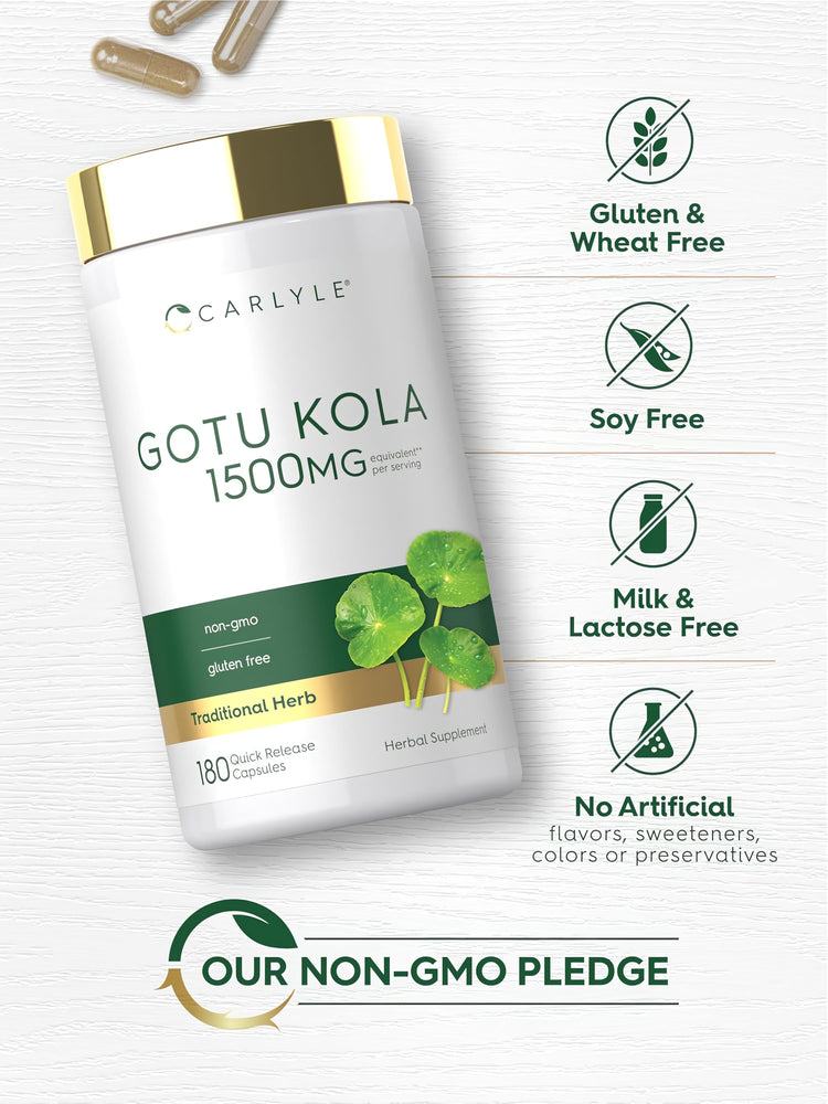Gotu Kola | 180 Capsule