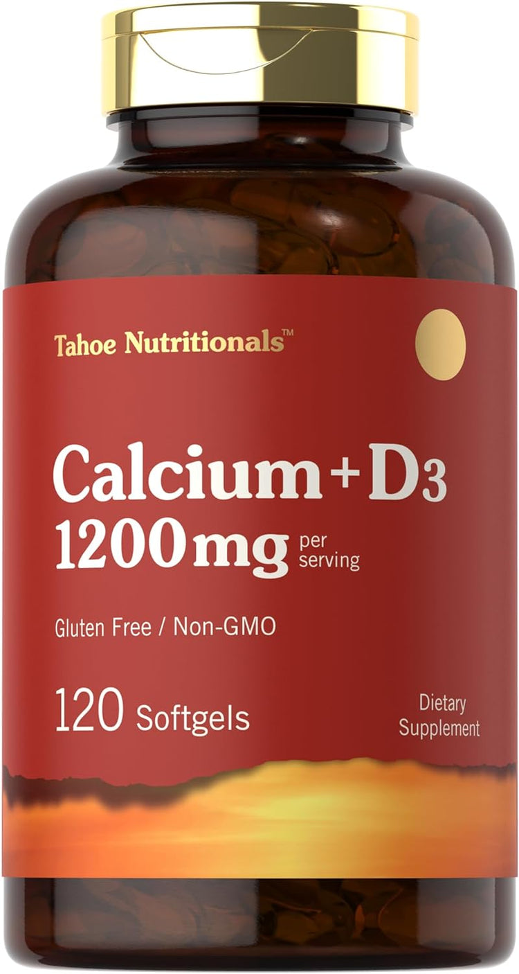 Calcium mit Vitamin D-3 | 120 Weichkapseln