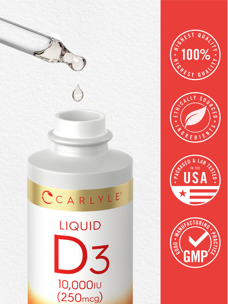 quality badges stating 100% Finest Quality, Ethically Sourced Ingredients, Packaged & Lab Tested USA, and GMP Good Manufacturing Practice.
