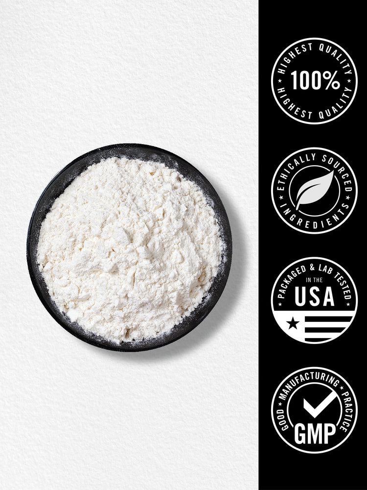Infographic: HIGHEST QUALITY 100% HIGHEST QUALITY, ETHICALLY SOURCED INGREDIENTS, PACKAGED & LAB TESTED IN THE USA, GOOD MANUFACTURING PRACTICE GMP