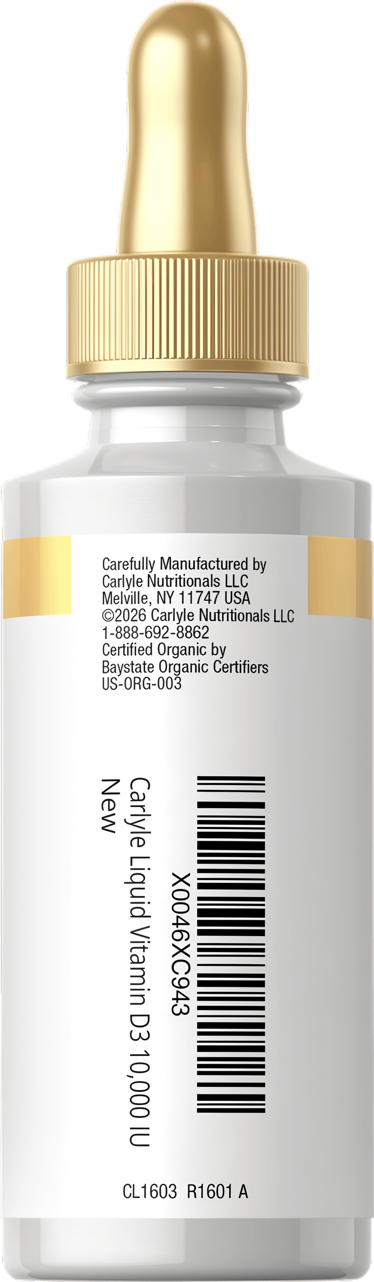Vitamin D3 Liquid Drops 10,000 IU (250 mcg)