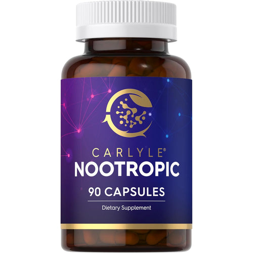 View 1 Carlyle Nootropic 90 Capsules, a dietary supplement.