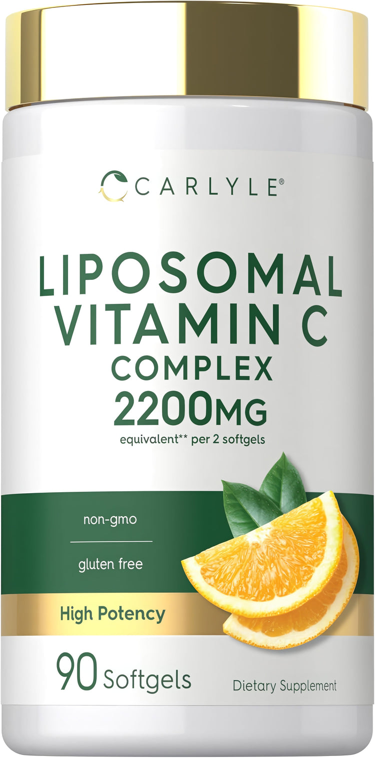 Liposomal Vitamin C Complex 2200mg in 90 softgels bottle.