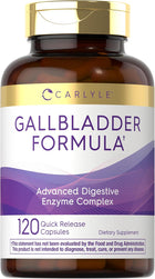 Carlyle Gallbladder Formula Advanced Digestive Enzyme Complex, 120 Quick Release Capsules, Dietary Supplement.