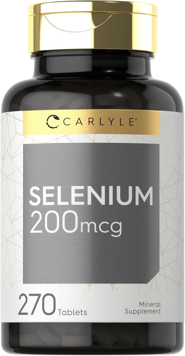 Carlyle Selenium 200 mcg, 270 tablets; mineral supplement.