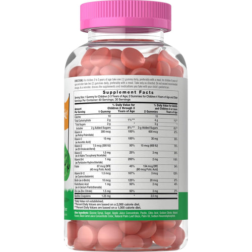 View 8 Multivitaminas con Probióticos para Niños | 60 Gomitas