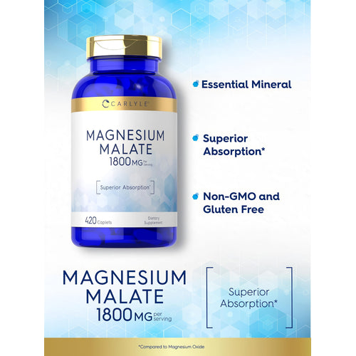 View 4 Product highlights graphic stating Essential Mineral, Superior Absorption*, Non-GMO, and Gluten Free attributes.