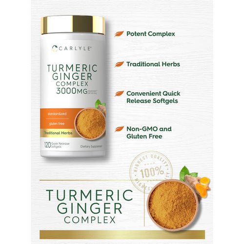 View 4 Complesso Curcuma Zenzero | 120 Softgel