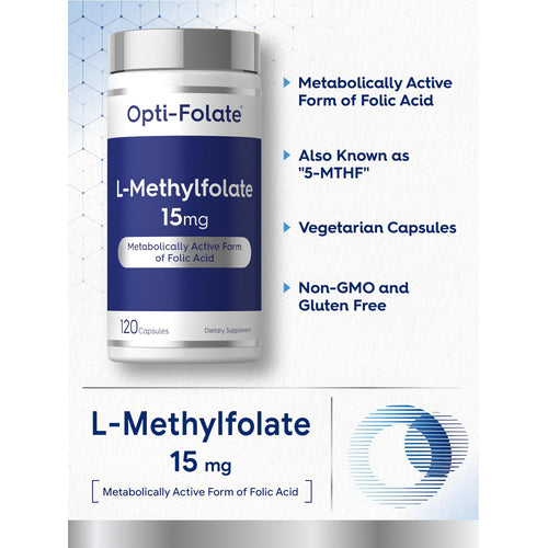 View 4 L-Methylfolate 15mg | 120 Capsules
