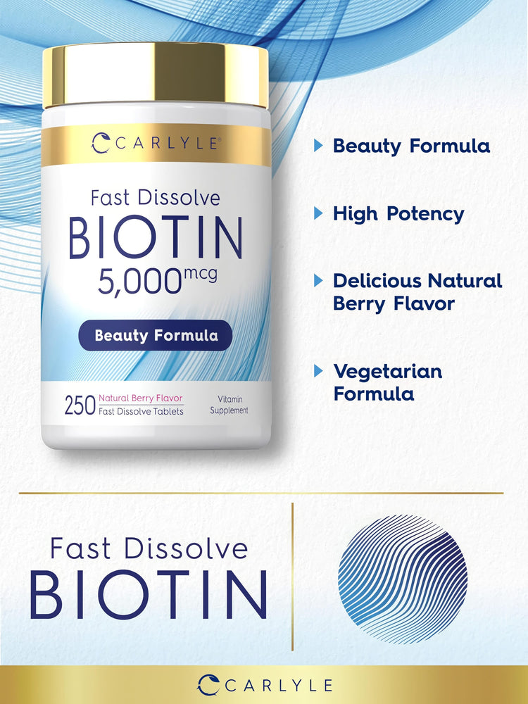 Product highlights graphic stating Beauty Formula with High Potency, Delicious Natural Berry Flavor, and Vegetarian Formula.