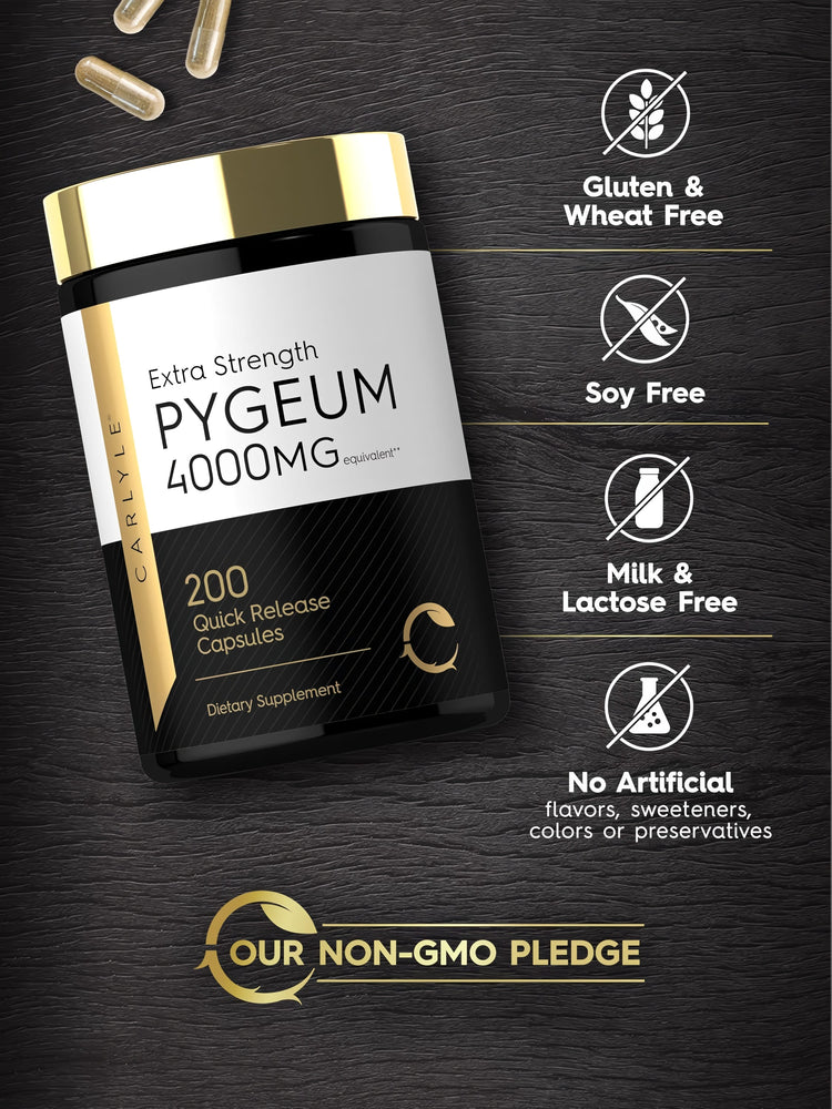 Écorce de Pygeum Africanum 4000mg | 200 Capsules