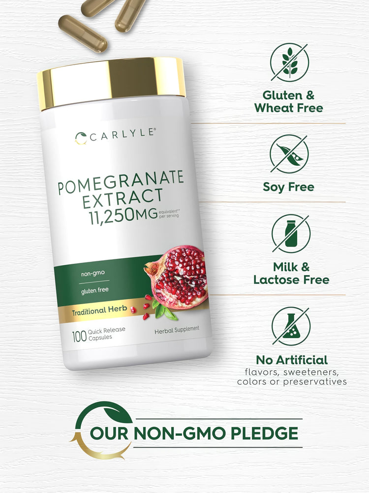 Pomegranate Extract | 100 Capsules