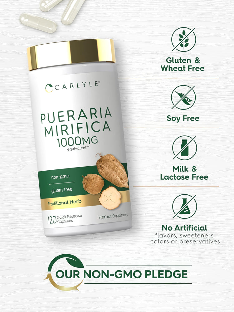 Pueraria Mirifica | 120 Cápsulas