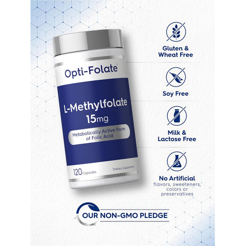 View 5 L-Methylfolate 15mg | 120 Capsules