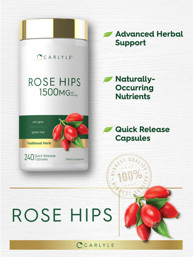 Graphic stating Advanced Herbal Support, Naturally-Occurring Nutrients, Quick Release Capsules