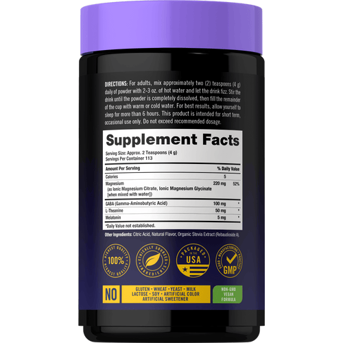 View 2 Melatonin Magnesium Drink Mix