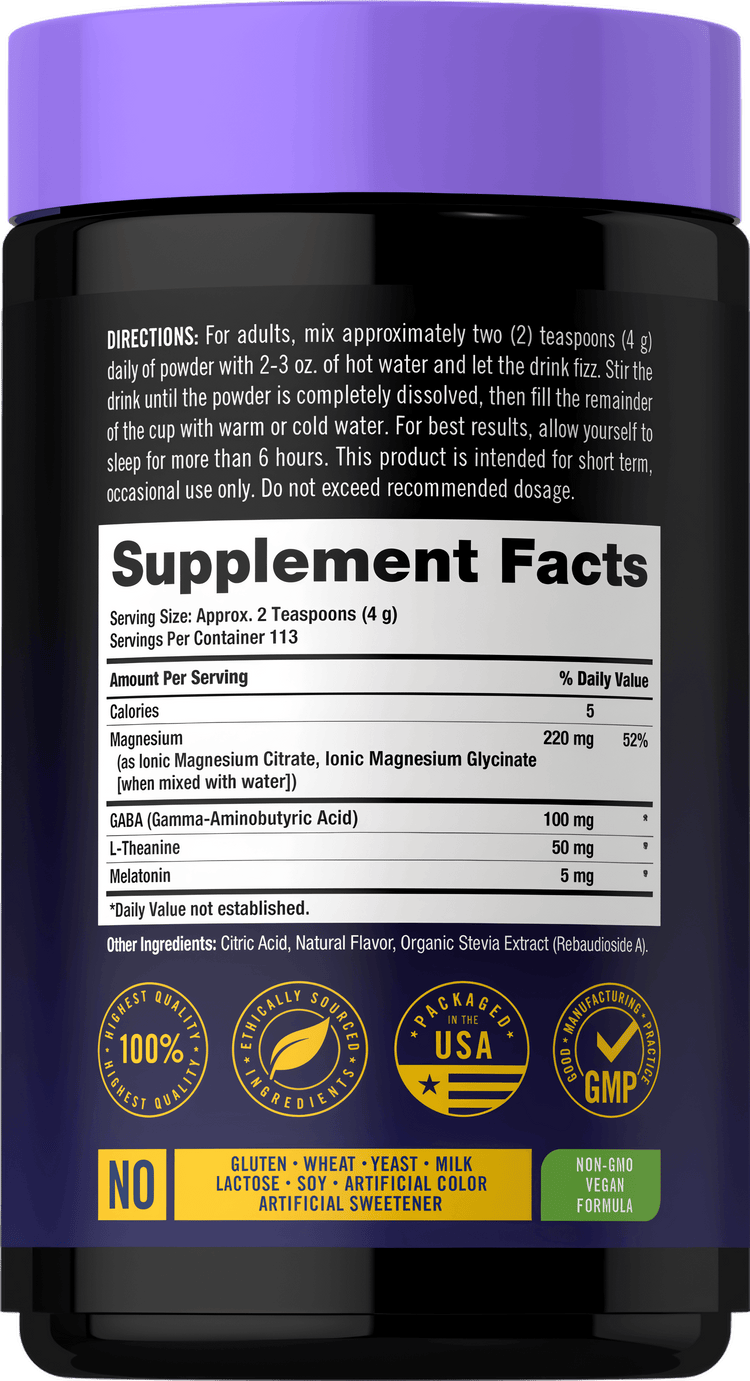 Melatonin Magnesium Drink Mix