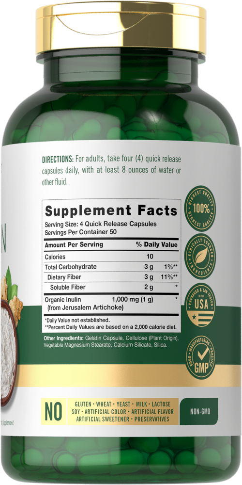 Inuline | 200 Capsules