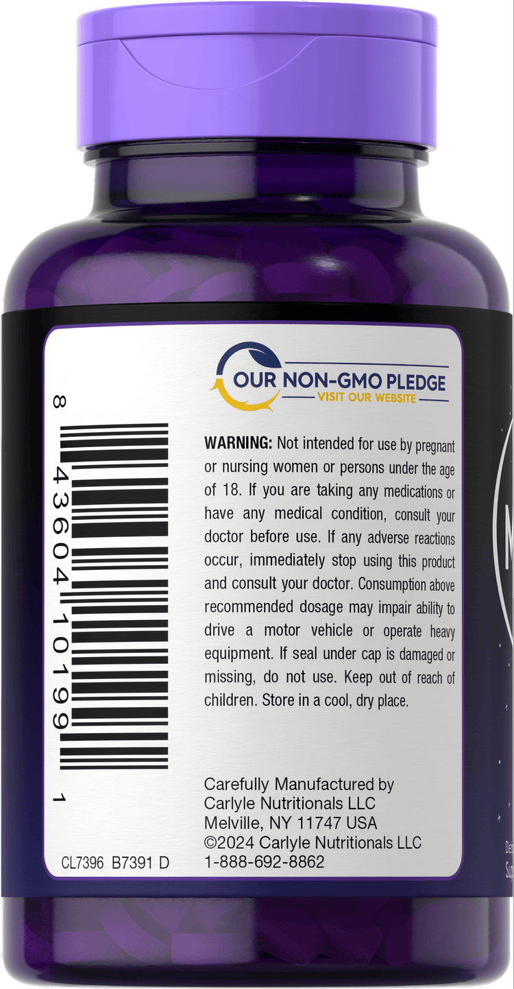 CL Melatonin 12 mg 300 tablets, fast dissolve.