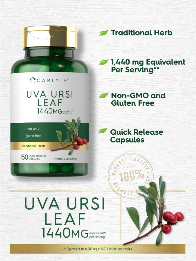 Uva Ursi | 150 Capsule