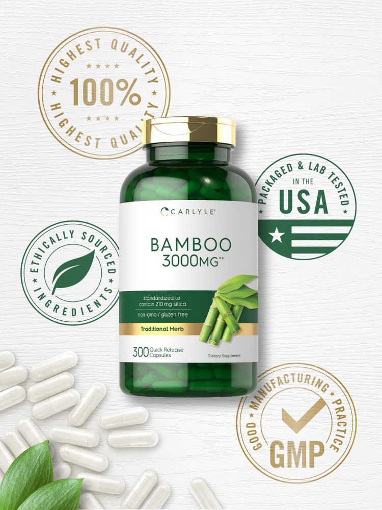 White Quick Release Capsules scattered across a light background, indicating supplement form and packaging style.