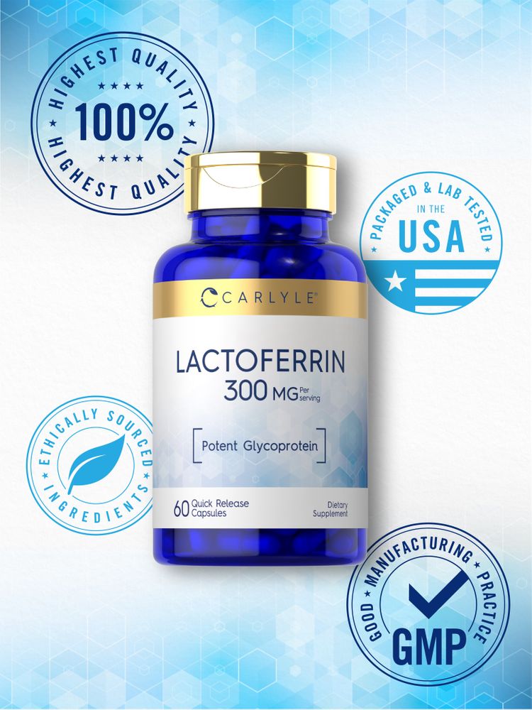 Infographic: 100% highest quality, packaged and lab tested in USA, ethically sourced ingredients, good manufacturing practice GMP.